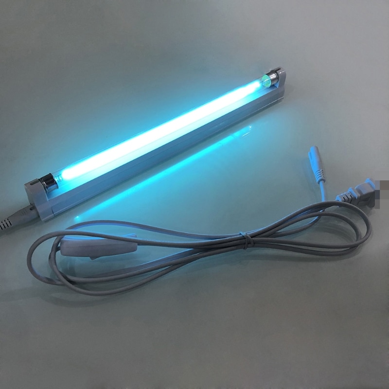 EU 플러그 6W 8W 살균 살균기 UV LED 램프 110V 220V 석영 선형 조명 발전기, EU 플러그 살균 살균기 UV LED 램프 발전기